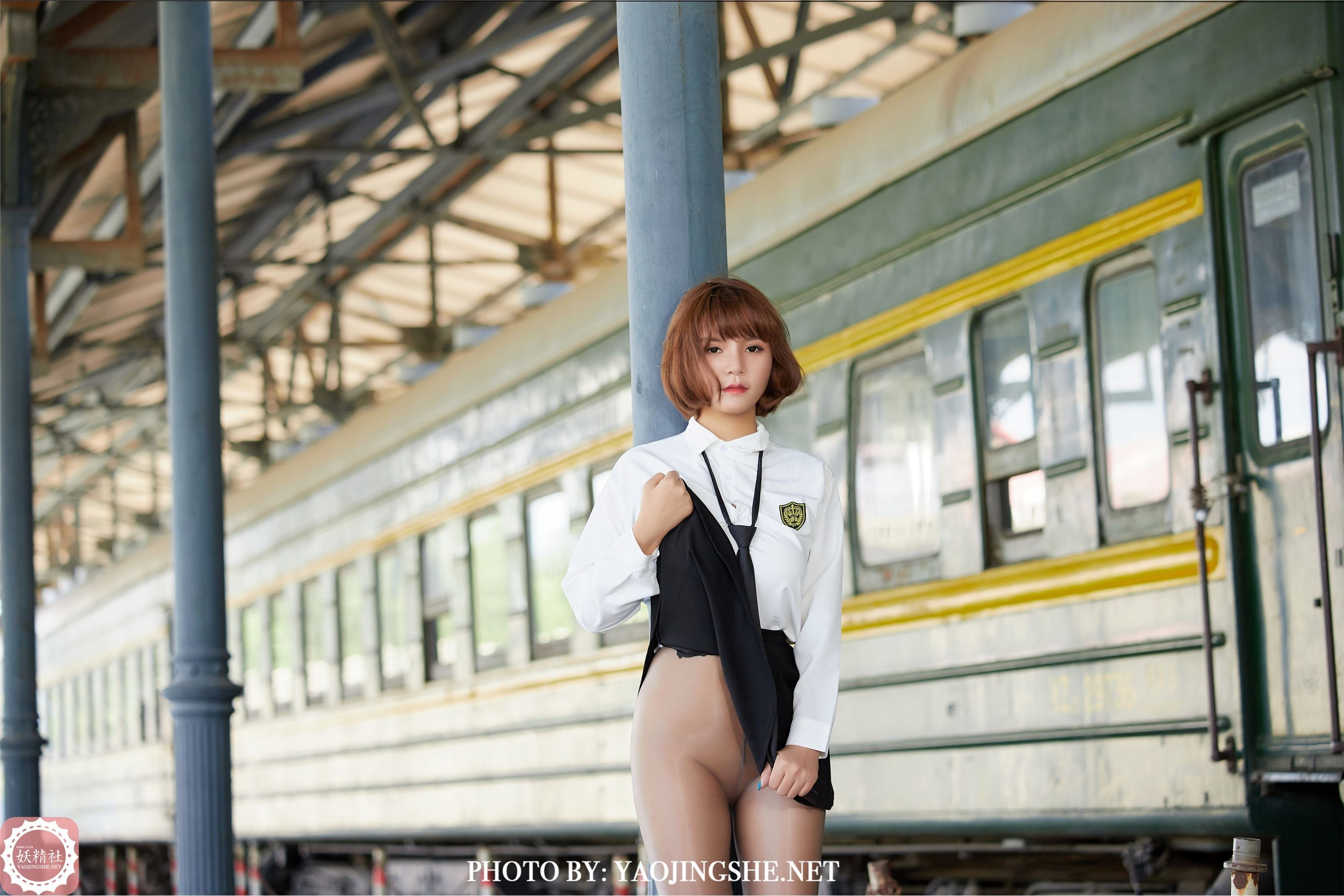 妖精社  2020.12.30 T2048《可爱JK》唐飞飞